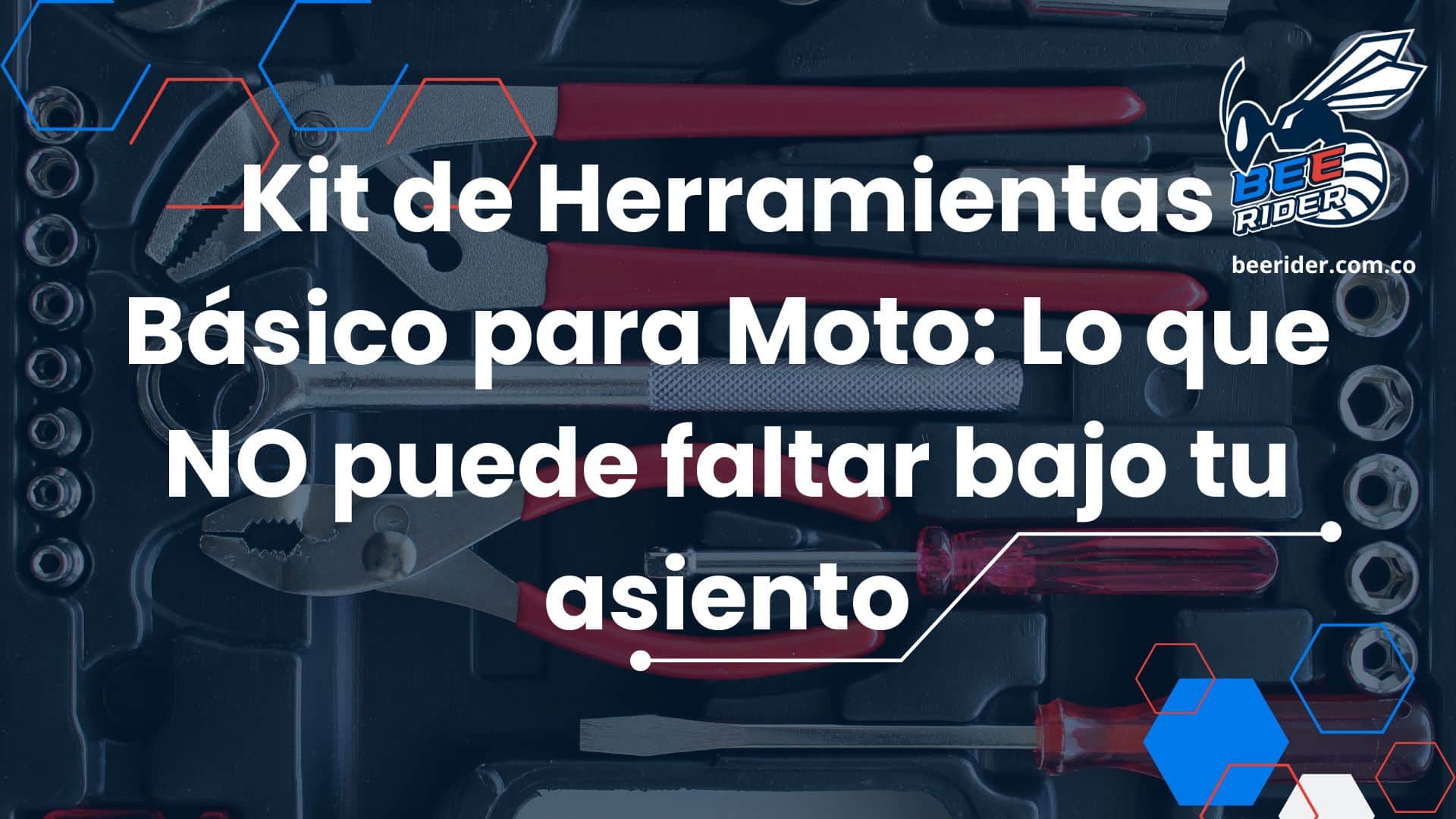 Kit de Herramientas Básico para Moto: Lo que NO puede faltar bajo tu asiento