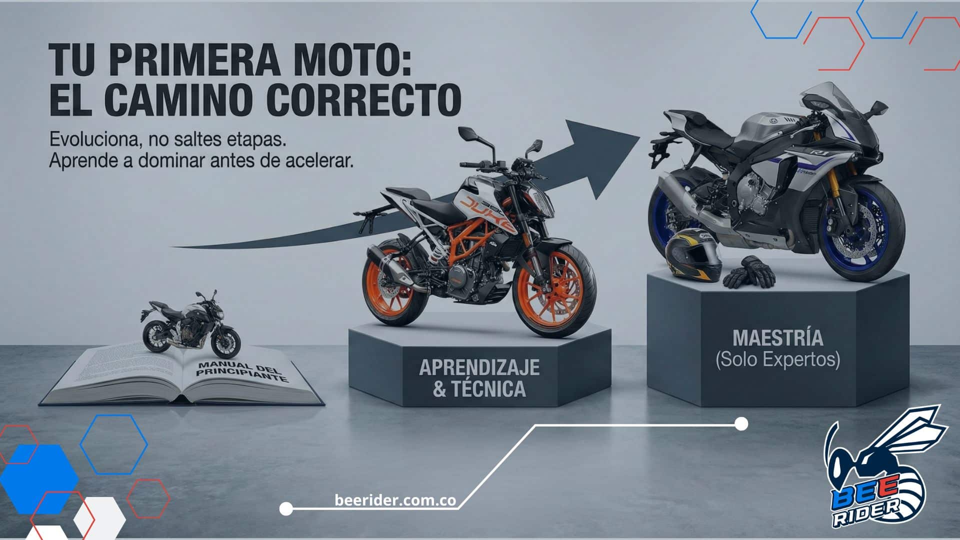 Tu primera moto: Por qué no deberías empezar con una 600cc o 1000cc