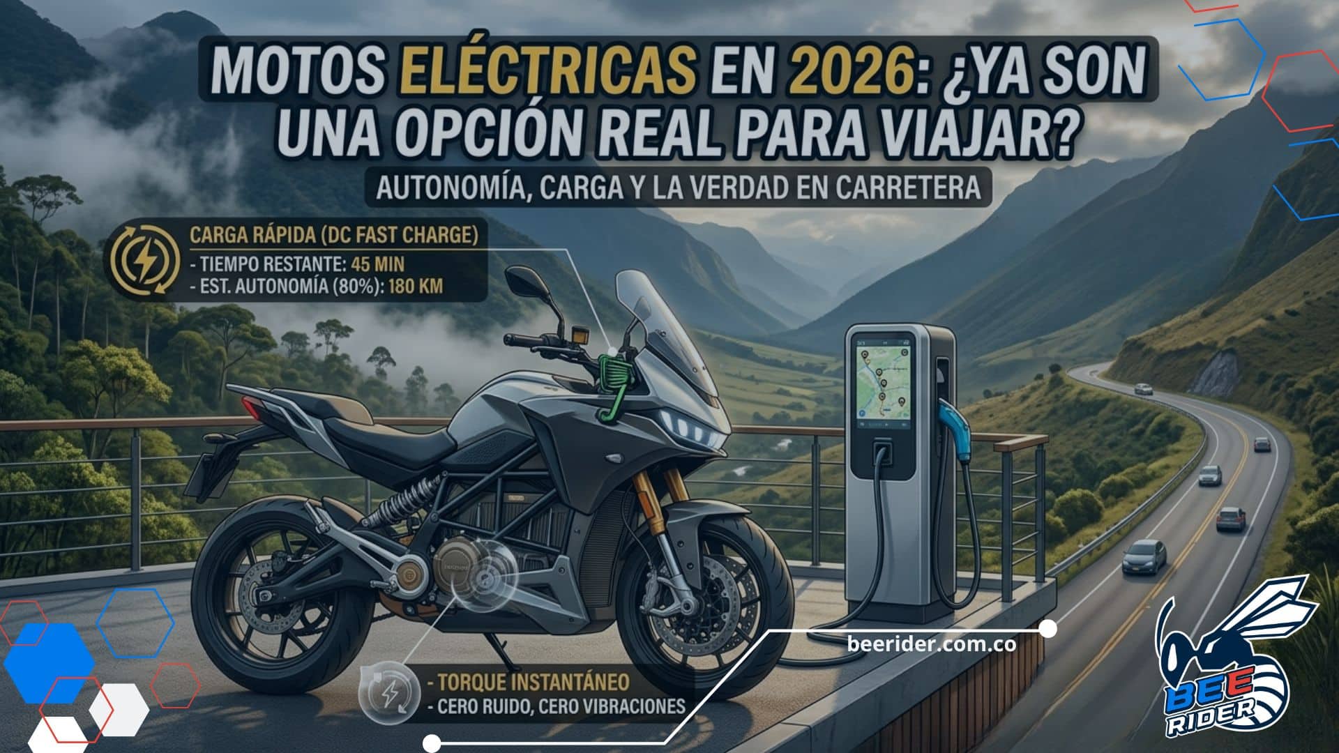 Motos eléctricas en 2026: ¿Ya son una opción real para viajar?
