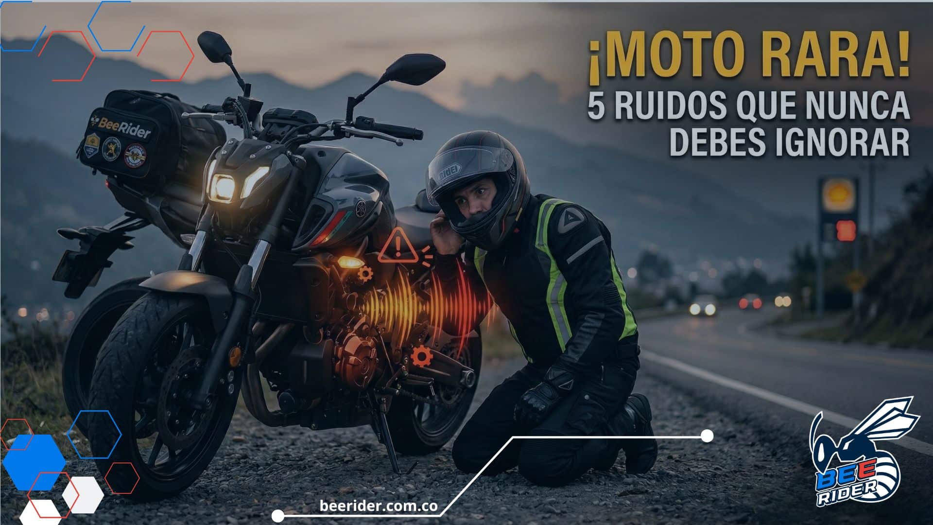 5 Ruidos en tu moto que nunca debes ignorar