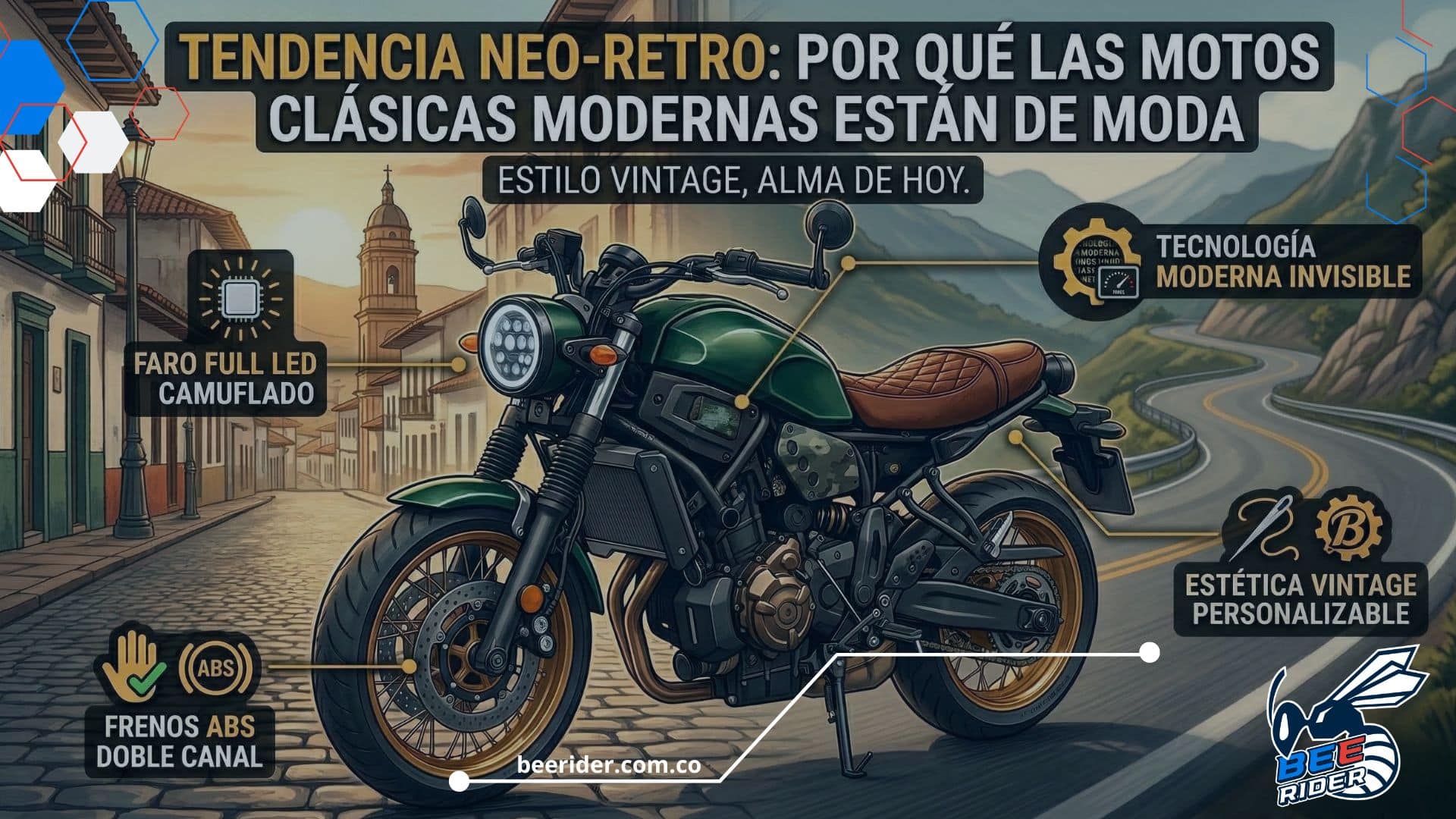 Tendencia Neo-Retro: Por qué las motos clásicas modernas están de moda
