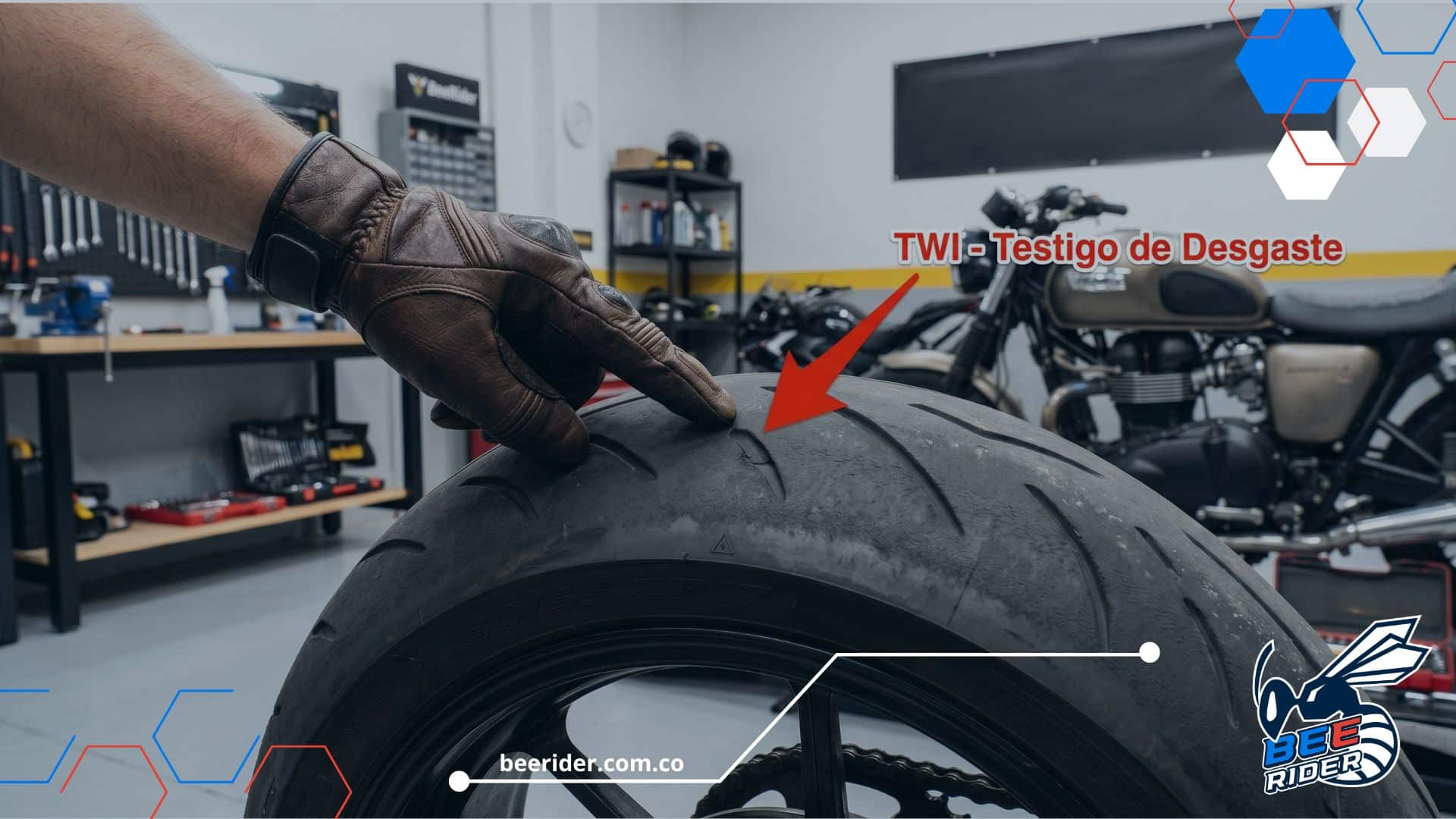 Llantas lisas: Cómo leer correctamente los testigos de desgaste de tus neumáticos