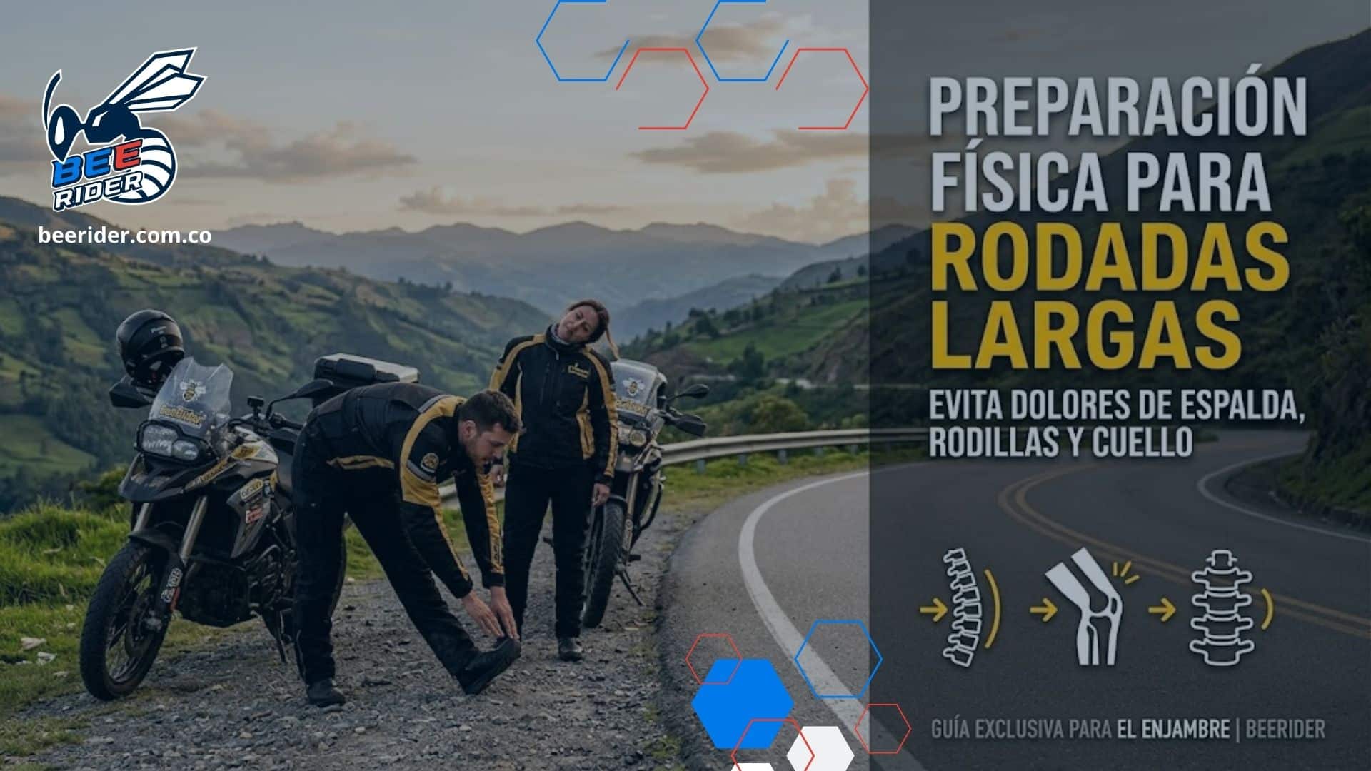 Preparación Física para Viajes en Moto: Evita Dolores en Rutas Largas
